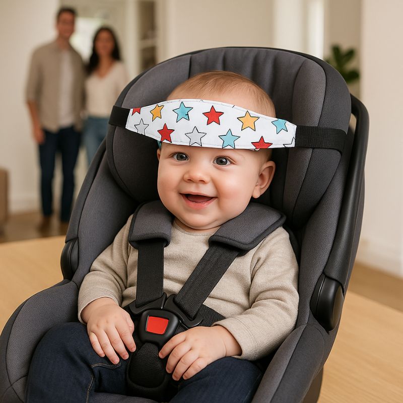 Cale tete pour bebe | HeadHolder™ - Grande Étoiles