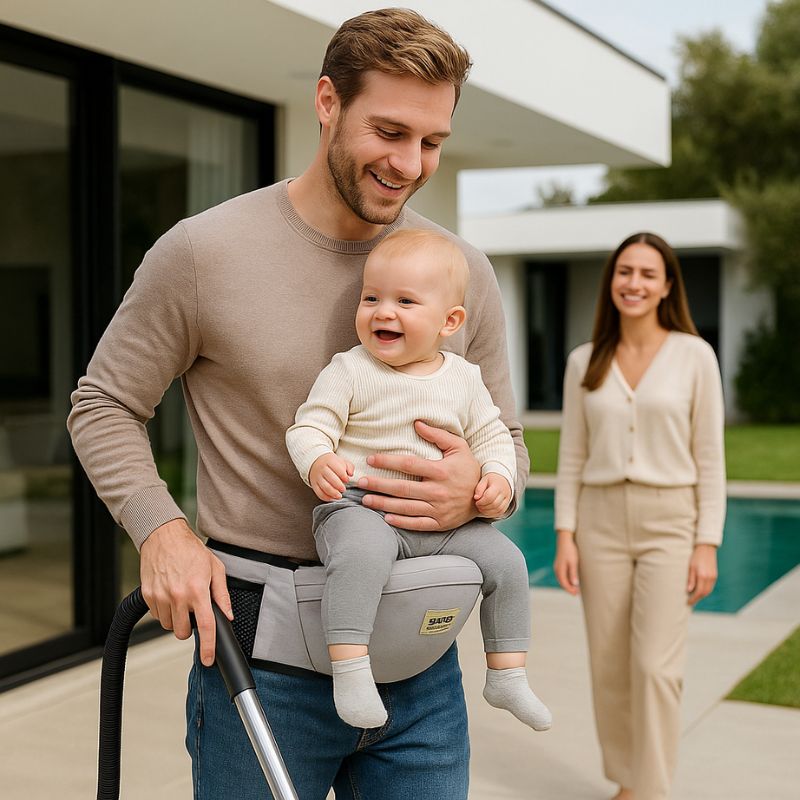 Ceinture porte bebe | BasicHoldâą - Gris