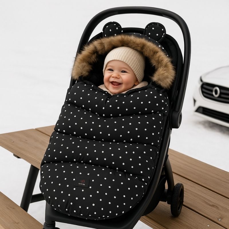 Chancelière poussette - Ikiaq™ - Goutte de pluies