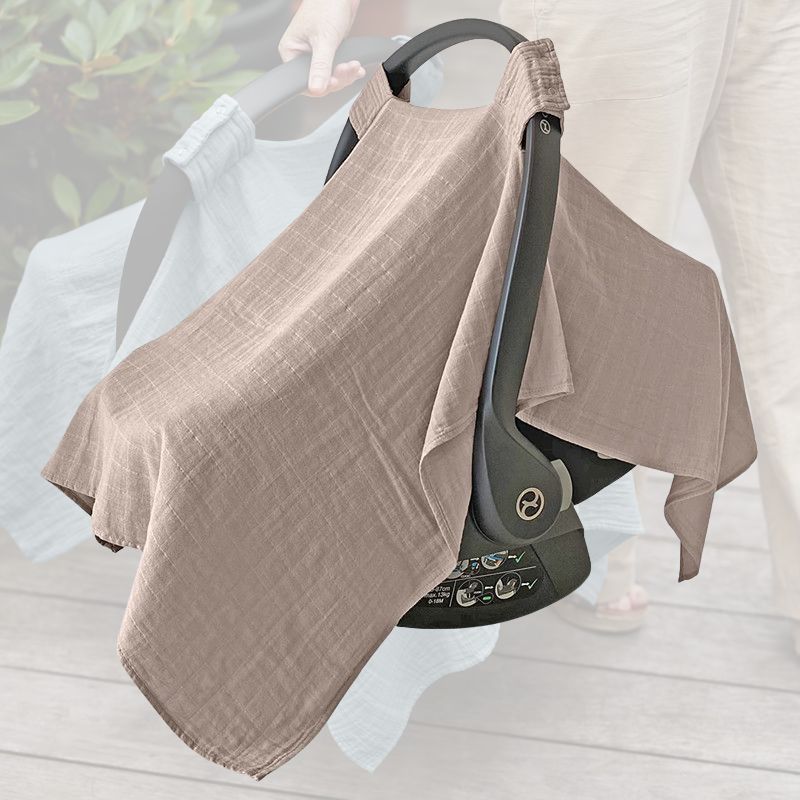 Couverture bebe pour siege auto | CozyHood™ - Rose Foncé