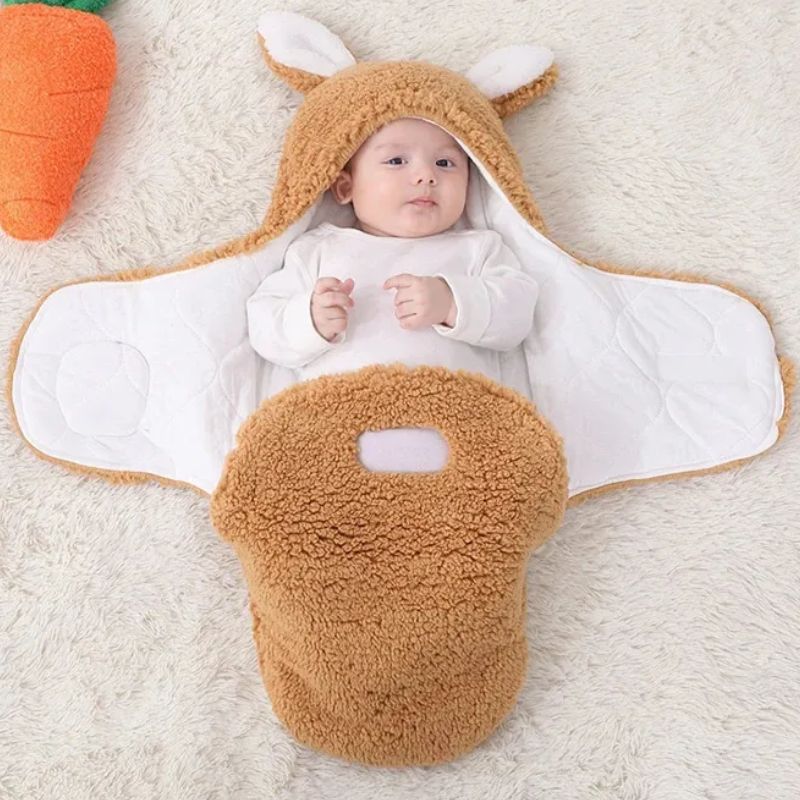 Couverture nid d'ange | SleepyRabbit™ - Café