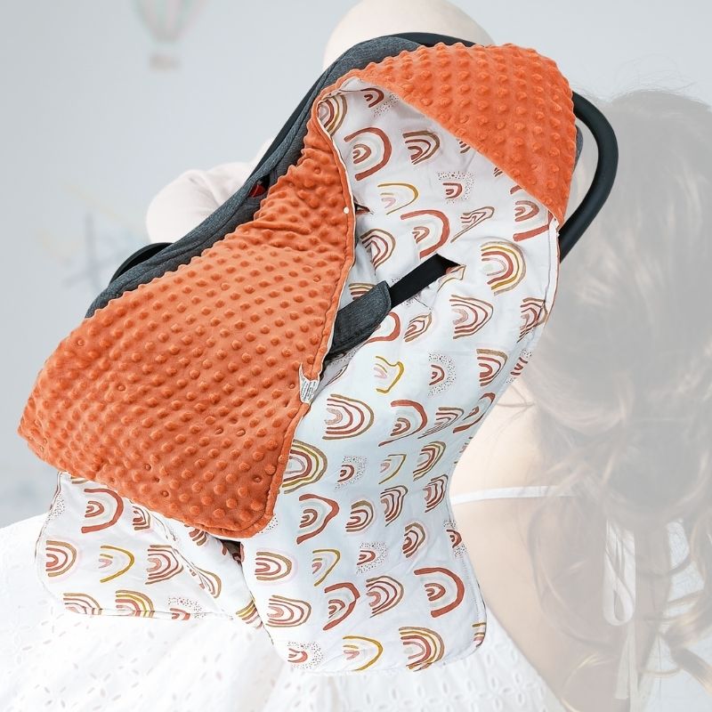 Couverture nid d'ange | SoftNest™ - Orange