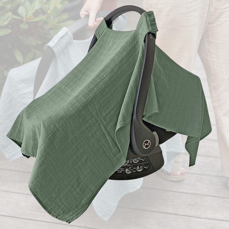 Housse siège auto bébé universelle | CozyHood™ - Vert