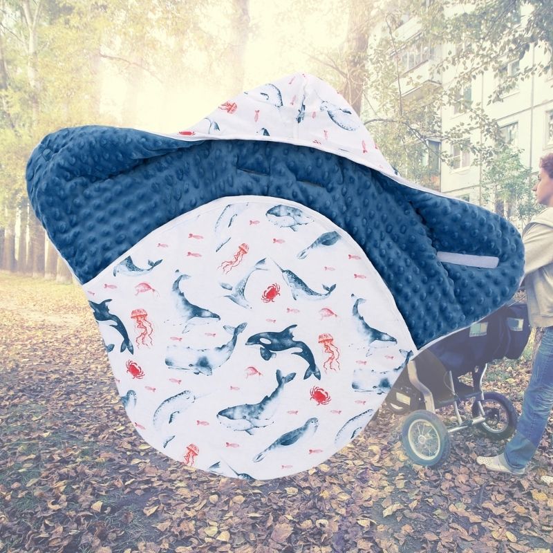 Nid d'ange bébé | ComfyNest™ - Bleu