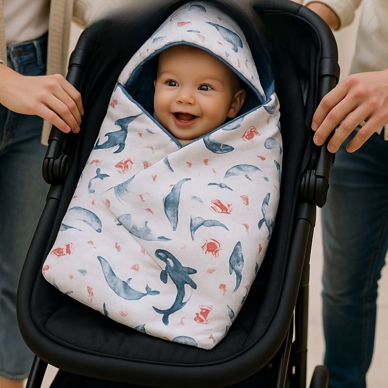 Nid d'ange | SoftNest™ - Bleu