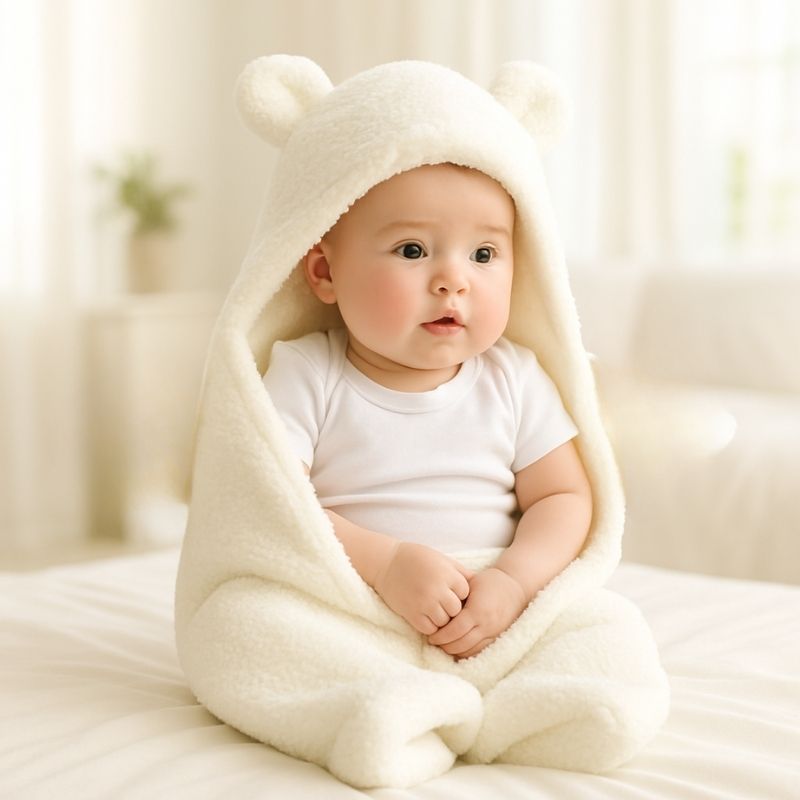 Nid d'ange siège auto | PolarBaby™ - Blanc