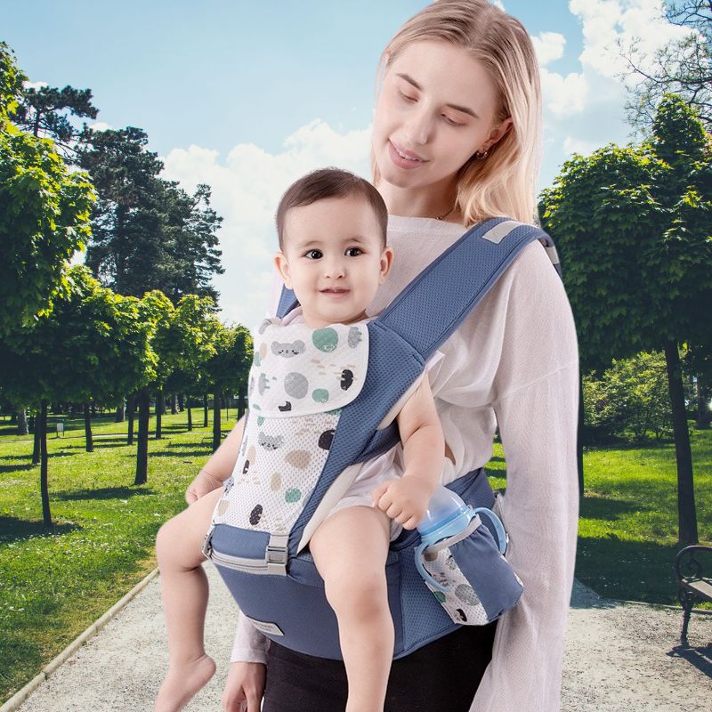 Porte bébé de randonnée | MiniExplorer™ - Bleu