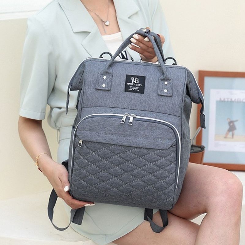 Sac a langer gris | DiamondBag™ - Gris
