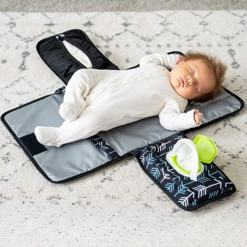 Tapis a langer nomade | Change&Go - Plume