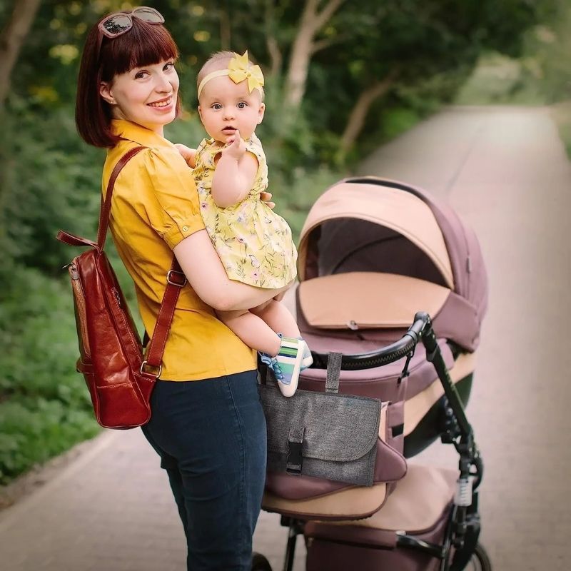 Tapis a langer | QuickChange™ - Gris