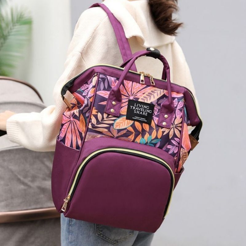 Sac a dos à langer | JungleBag™ - Violet
