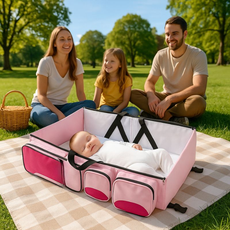 Sac a langer lit - RestEasyâą - Rose