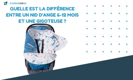 Quelle est la différence entre un nid d'ange 6-12 mois et une gigoteuse ?