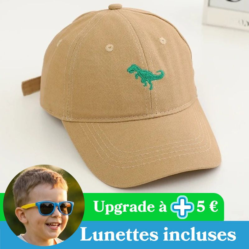 Casquette anti UV enfant - TRexCap™ | T-Rex Explorer Promo