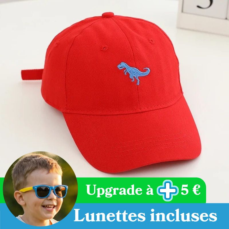 Casquette anti UV enfant - TRexCap™ | T-Rex Explorer Promo