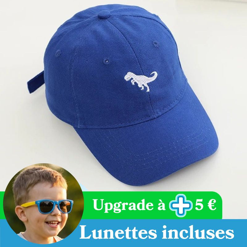 Casquette anti UV enfant - TRexCap™ | T-Rex Explorer Promo