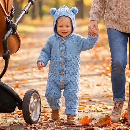 Combinaison pour bebe - CozyCub™ | Tricotée Coton Pur