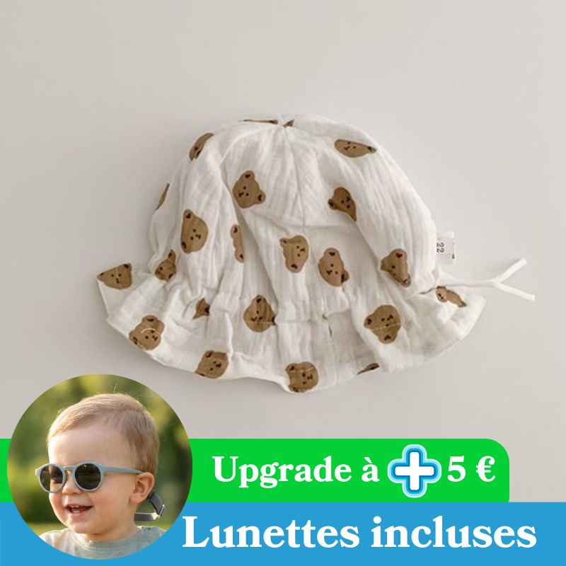 Chapeau bebe - FirstHat™ | Coton Doux Protecteur