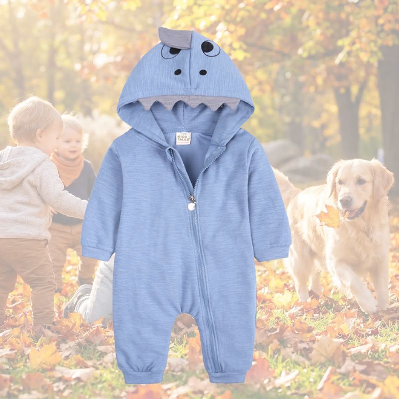 Combinaison Bebe - Sharky™ | Requin Ultra-Douce