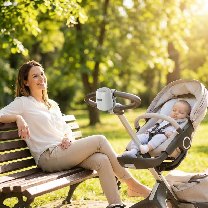 Berceur de poussette | CalmiRide™