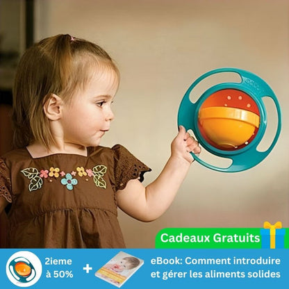 Bol anti renversement bébé｜GyroBol™