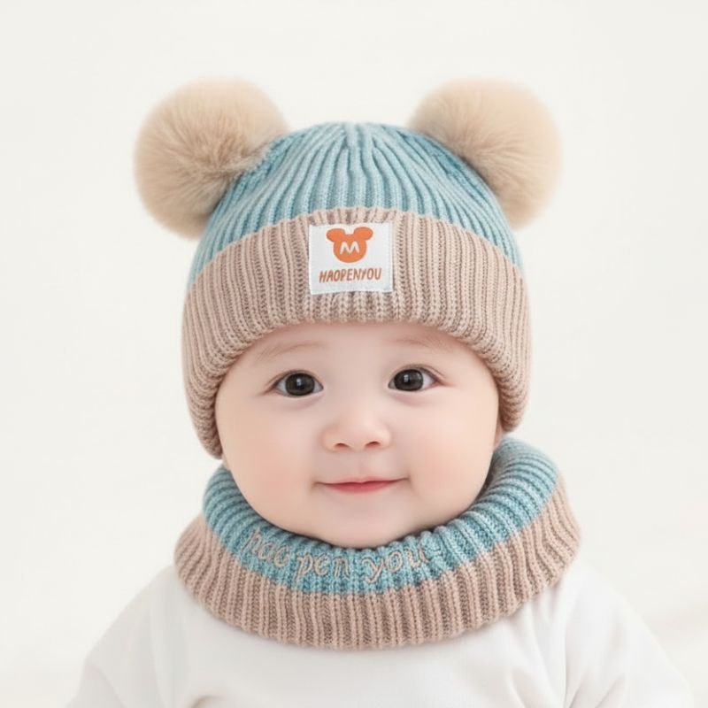 Bonnet en crochet bebe - BearBundle™ | Ourson Mignon