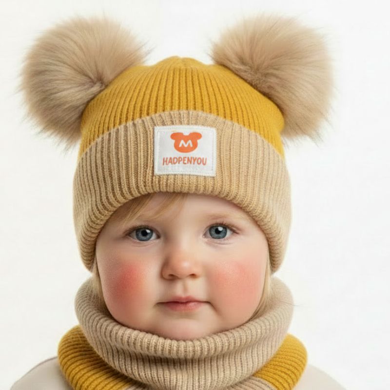 Bonnet en crochet bebe - BearBundle™ | Ourson Mignon