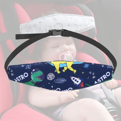 Cale tete bebe pour siege auto | HeadHolder™ - Bleu Marine