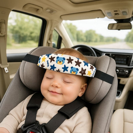 Cale tete bebe pour siege auto | HeadHolder™ - Étoiles