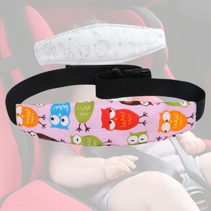 Cale tete bebe | HeadHolder™ - Rose Hibou