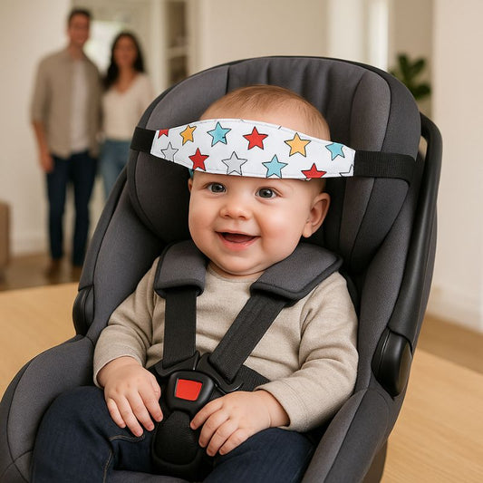 Cale tete pour bebe | HeadHolder™ - Grande Étoiles