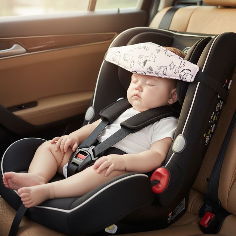 Cale tête siège auto bébé | HeadHolder™