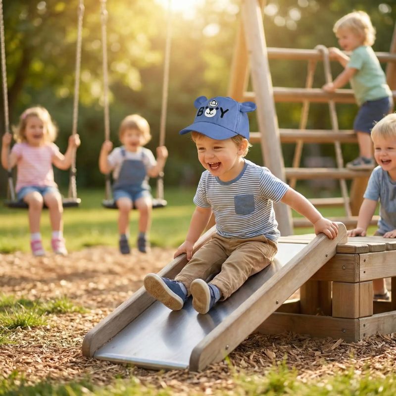 Casquette bébé garçon - LittleBoy™ | Protection Solaire Confortable