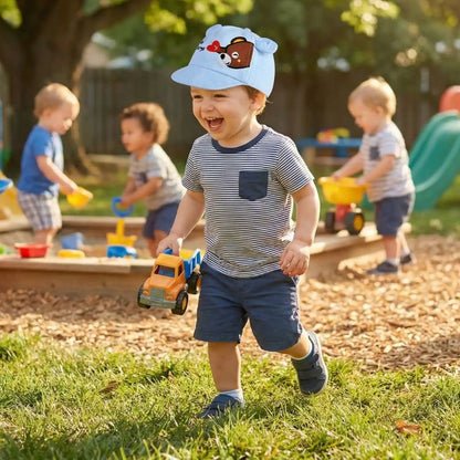 Casquette bebe 2 ans - LittleThings™ | Protection Ourson UV