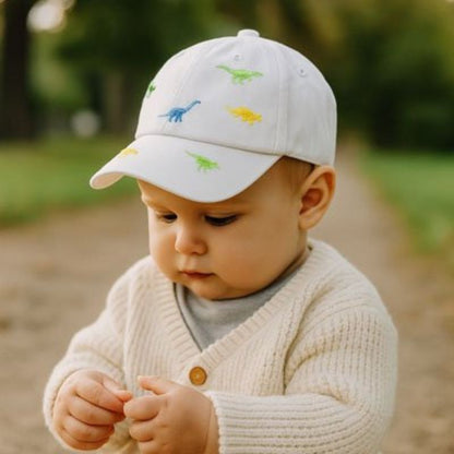 Casquette bébé - DinoShade™ | Confort ajustable