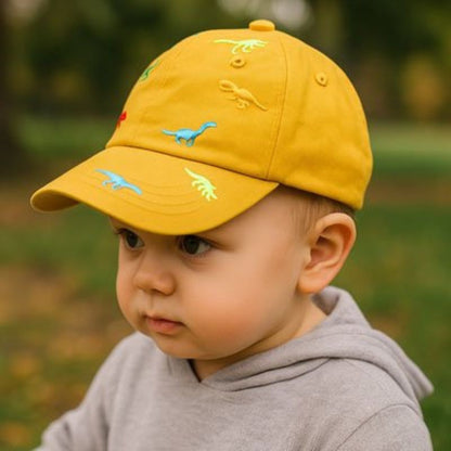 Casquette bébé - DinoShade™ | Confort ajustable