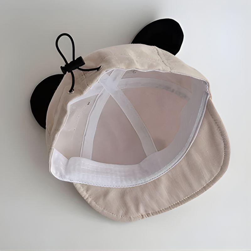 Casquette bebe - PandaCuty™ | Protection Solaire Coton Bio