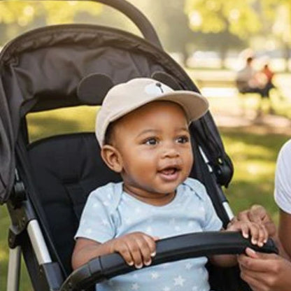 Casquette bebe - PandaCuty™ | Protection Solaire Coton Bio