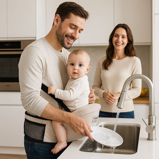 Ceinture porte bebe | BasicHold™ - Beige