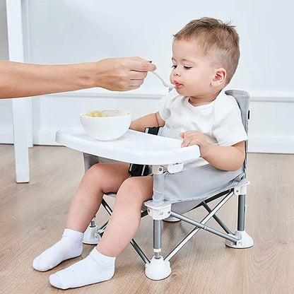 Chaise Bebe Pliante | Pop&Sit™ - Gris
