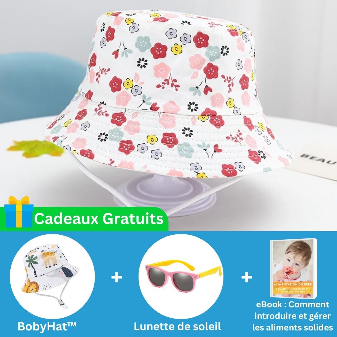 BobyHat™ | Chapeau Bob pour la protection solaire de bébé