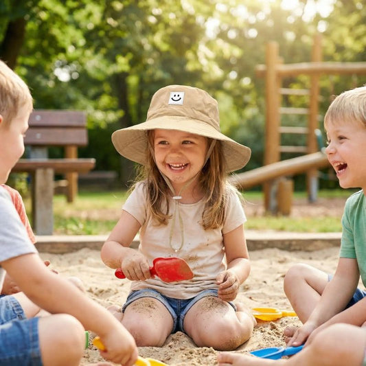 Chapeau anti UV bébé | SmileBeanie™