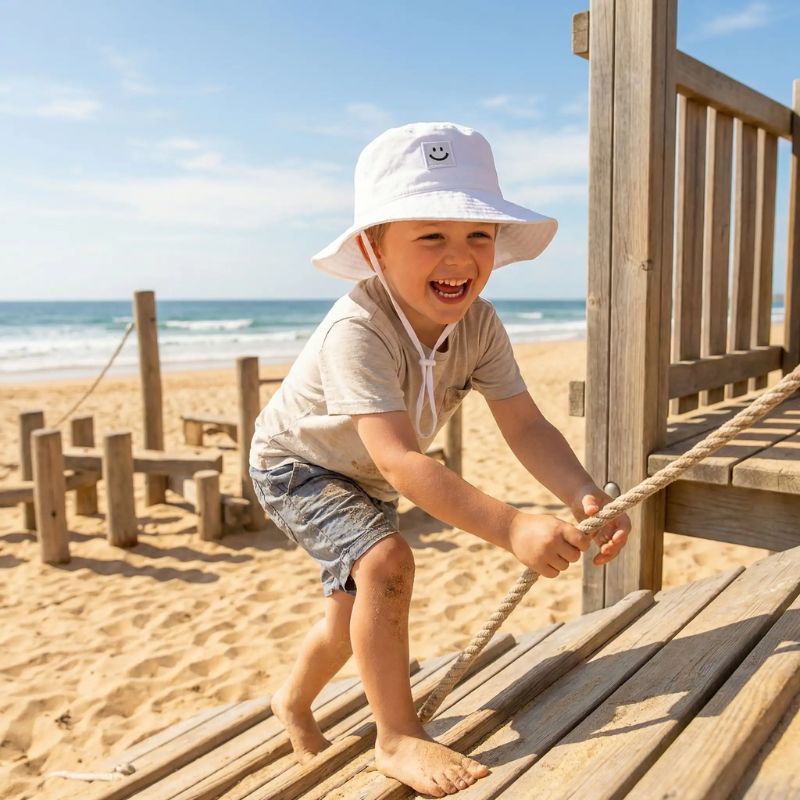 Chapeau anti UV bébé | SmileBeanie™
