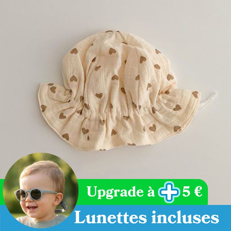 Chapeau bebe - FirstHat™ | Coton Doux Protecteur