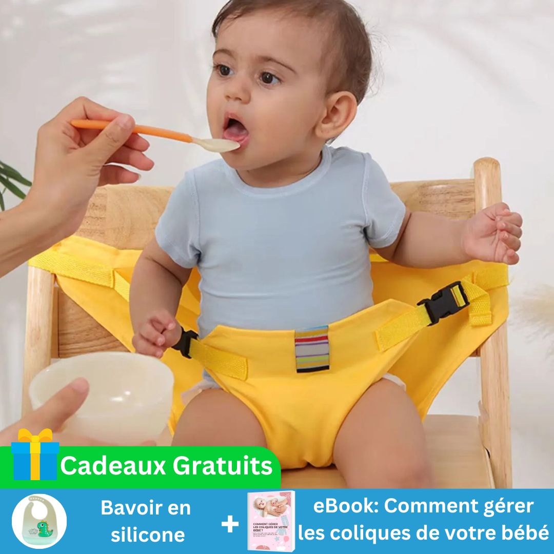 FLYSEAT™ | CEINTURE DE SÉCURITÉ DE CHAISE POUR BÉBÉ