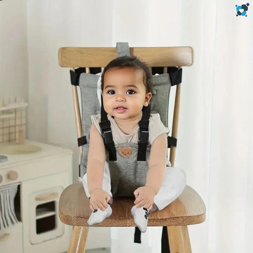 AnySeat™ | Harnais de Chaise Haute Universel pour Bébé