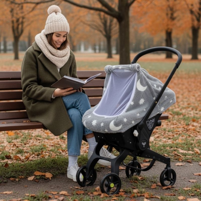 Housse pour siège auto bébé | GlowNest™