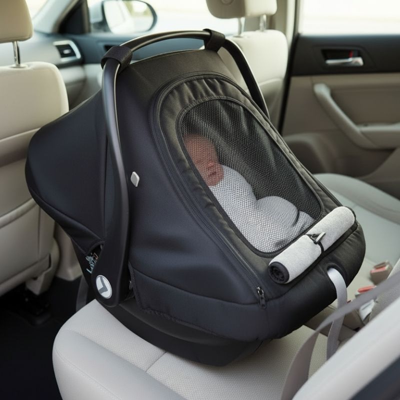 Housse siège auto bébé | CozyShield™