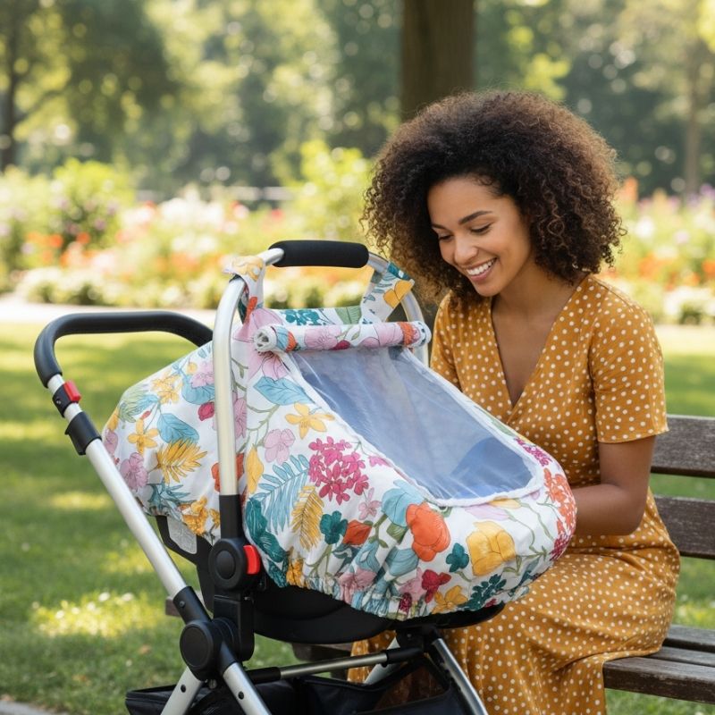 Housse siège auto bébé | BreezeNest™