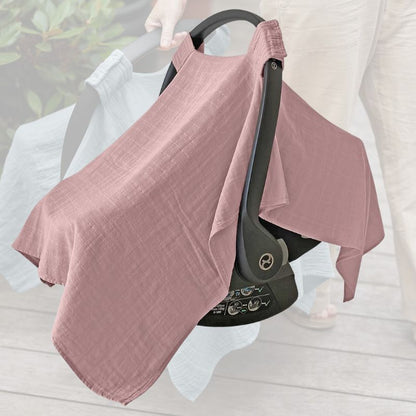 Housse universelle siege auto bebe | CozyHood™ - Rose